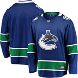 Vancouver Canucks Fanatics Branded Blue Home Team Breakaway Jersey