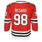 Connor Bedard Chicago Blackhawks Youth Home Premier Player Jersey - Red