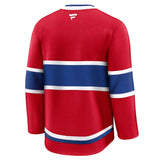 Chandail Fanatics Premium personnalisé des Canadiens de Montréal - Rouge