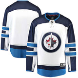 Chandail Jets de Winnipeg personnalisé pour homme Fanatics Breakaway blanc
