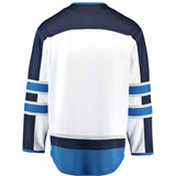 Chandail Jets de Winnipeg personnalisé pour homme Fanatics Breakaway blanc