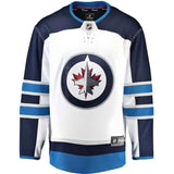 Chandail Jets de Winnipeg personnalisé pour homme Fanatics Breakaway blanc
