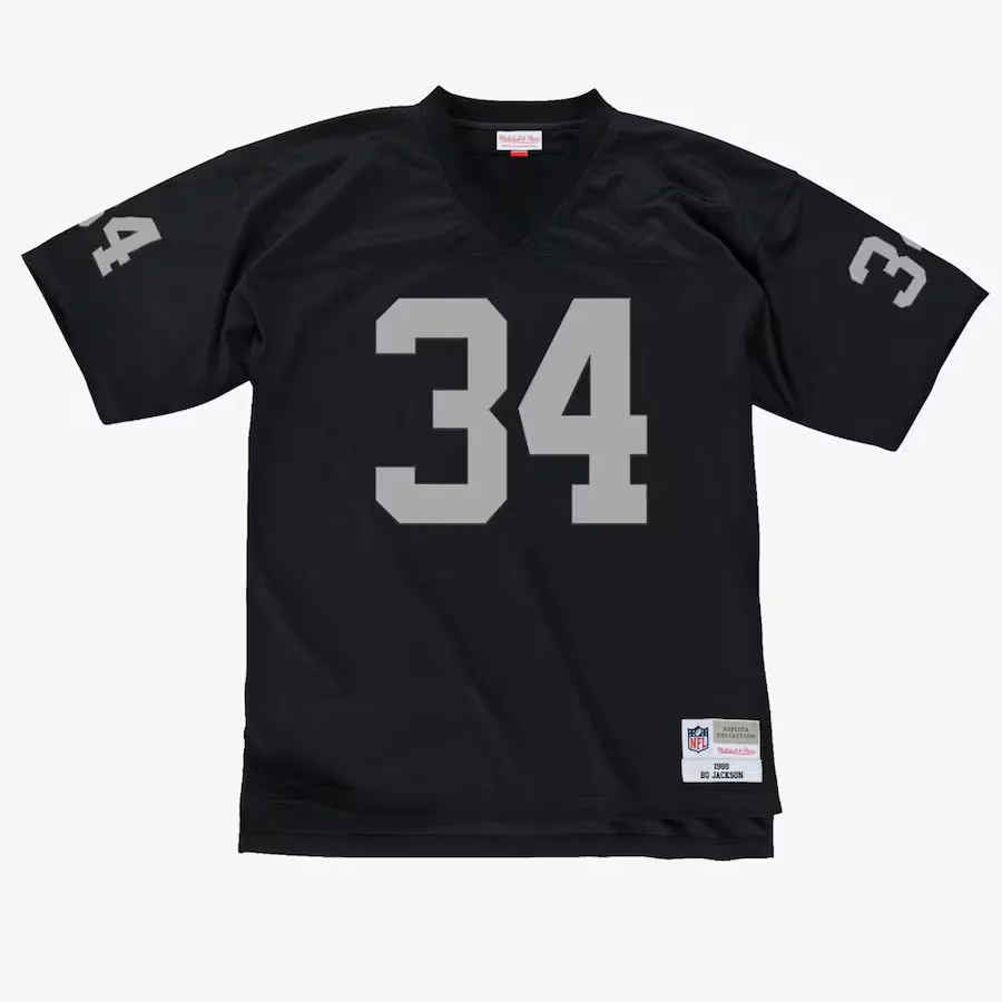 Bo Jackson Los Angeles Raiders NFL Mitchell & Ness Men's Black