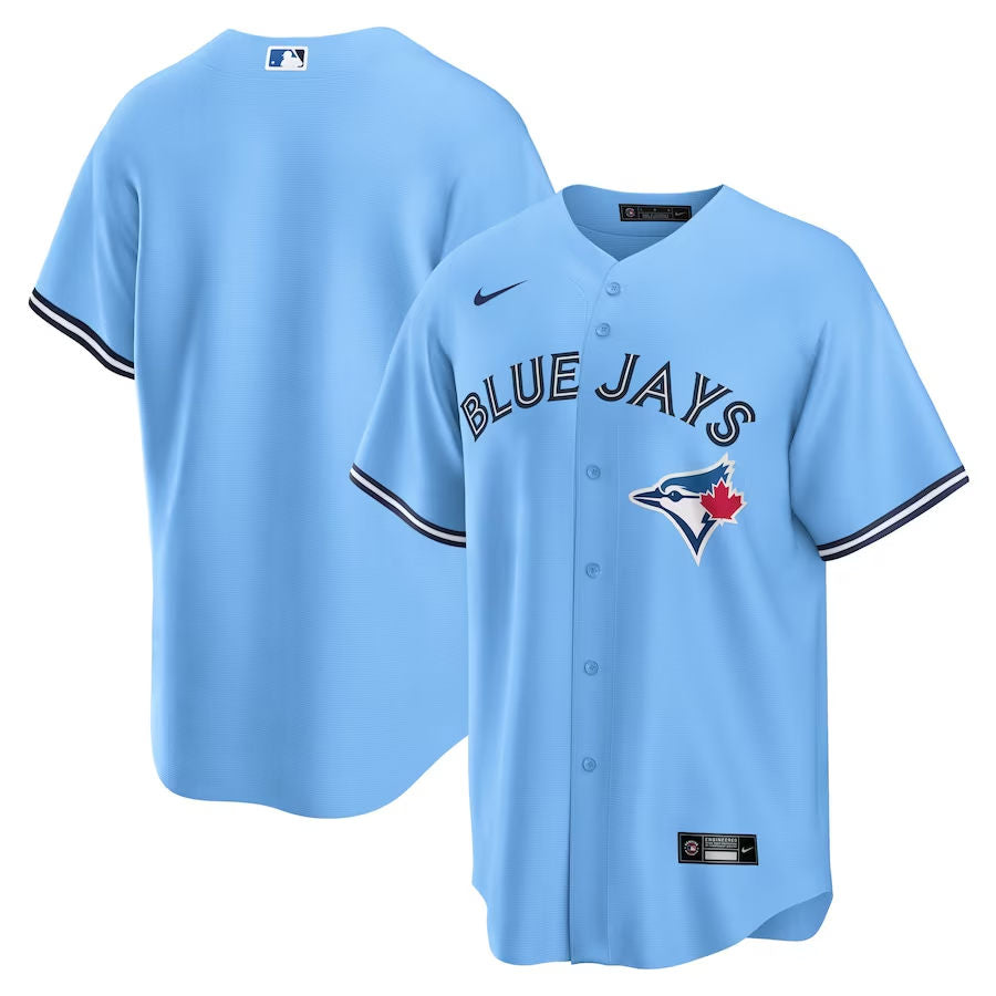 Men s Toronto Blue Jays Nike Powder Blue Alternate Custom