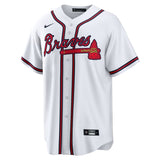 Chandail Braves d'Atlanta Braves Nike domicile pour homme - blanc