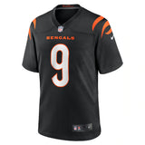 Chandail Joe Burrow des Cincinnati Bengals joueur Nike - Noir
