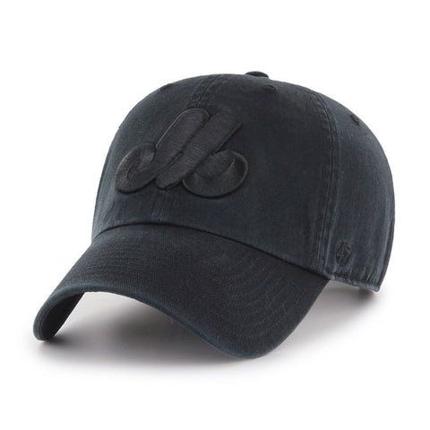 Montreal Expos '47 Brand Clean Up Hat - Black