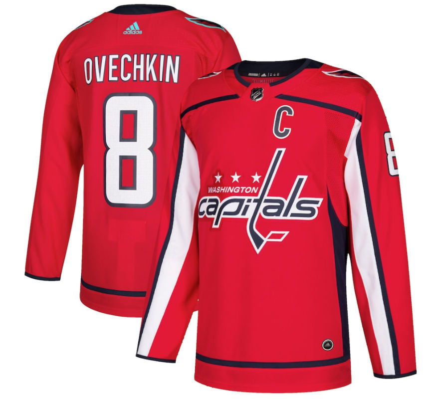 Men's Washington Capitals Alexander Ovechkin adidas Red Authentic Player Jersey