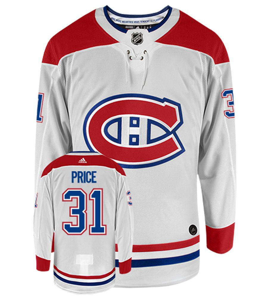 Carey Price Montreal Canadiens Adidas Reverse Retro 2.0 Wordmark Authentic Pro Jersey L (52)