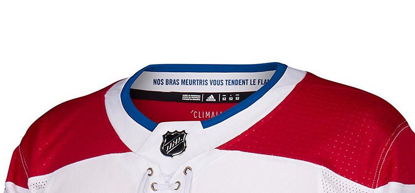 CAREY PRICE MONTREAL CANADIENS ADIDAS AUTHENTIC PRO JERSEY - WHITE