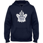 Toronto Maple Leafs NHL Express Twill Logo Hoodie - Navy