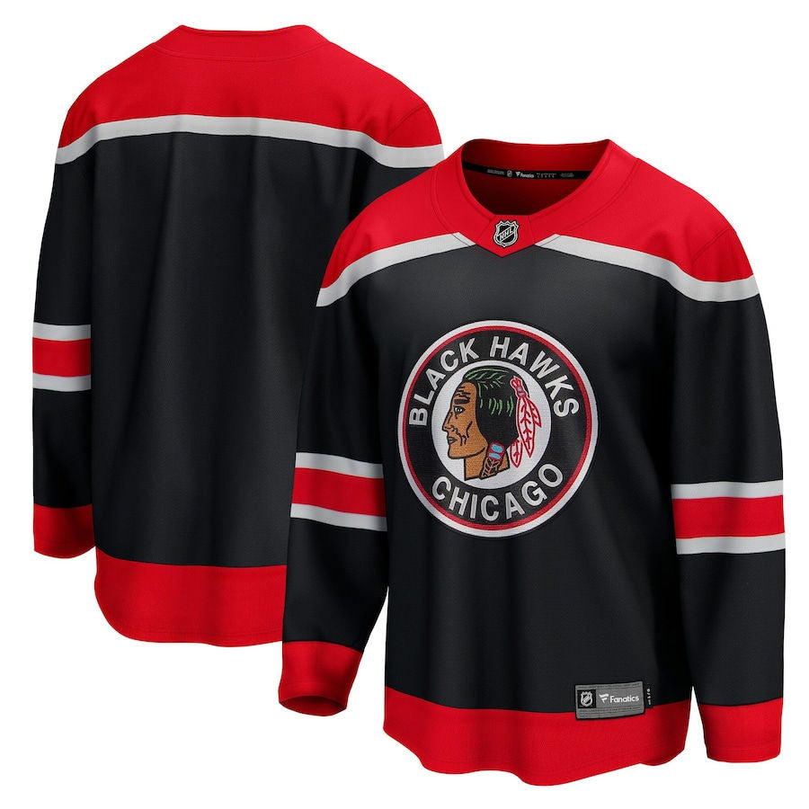 Vintage look Chicago Blackhawks Fanatics Branded NHL Hockey Jersey Size 3XL  VGC