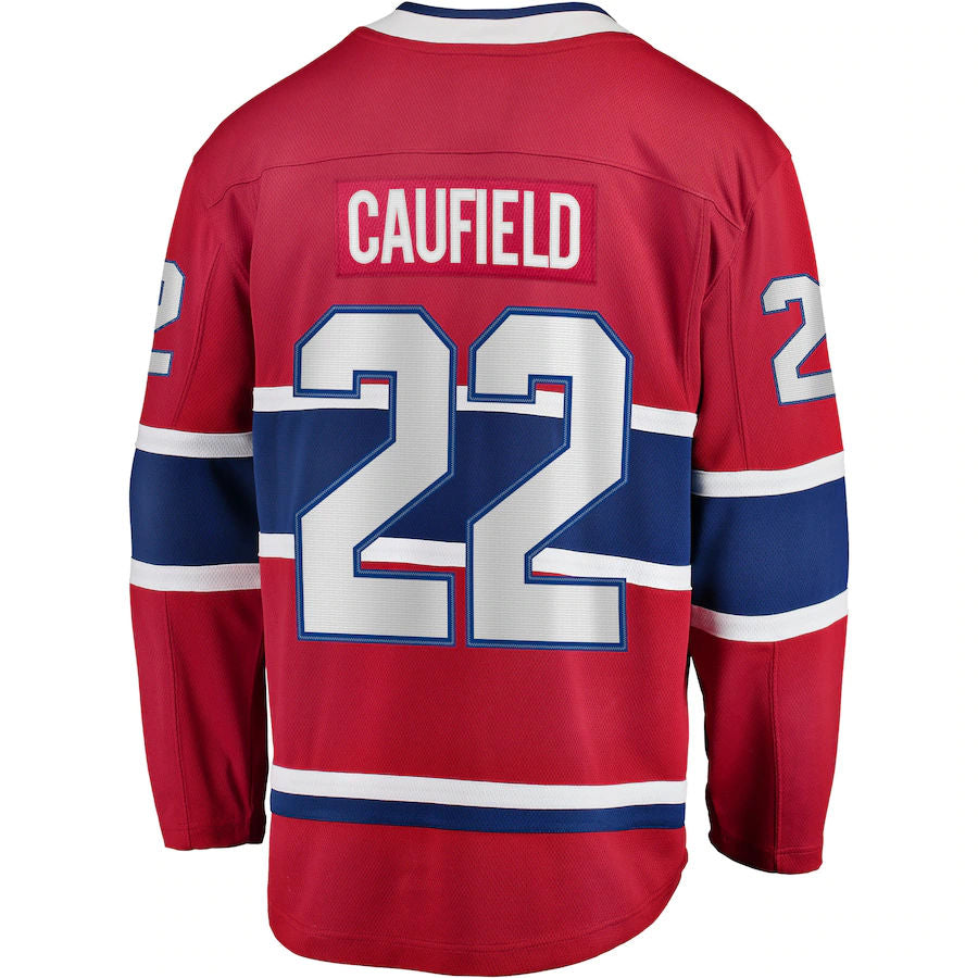 Cole Caufield Canadiens Signed Fanatics Jersey w/Fanatics COA