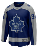 Auston Matthews Toronto Maple Leafs Fanatics Branded 2020/21 Reverse Retro Breakaway Player Jersey - Blue