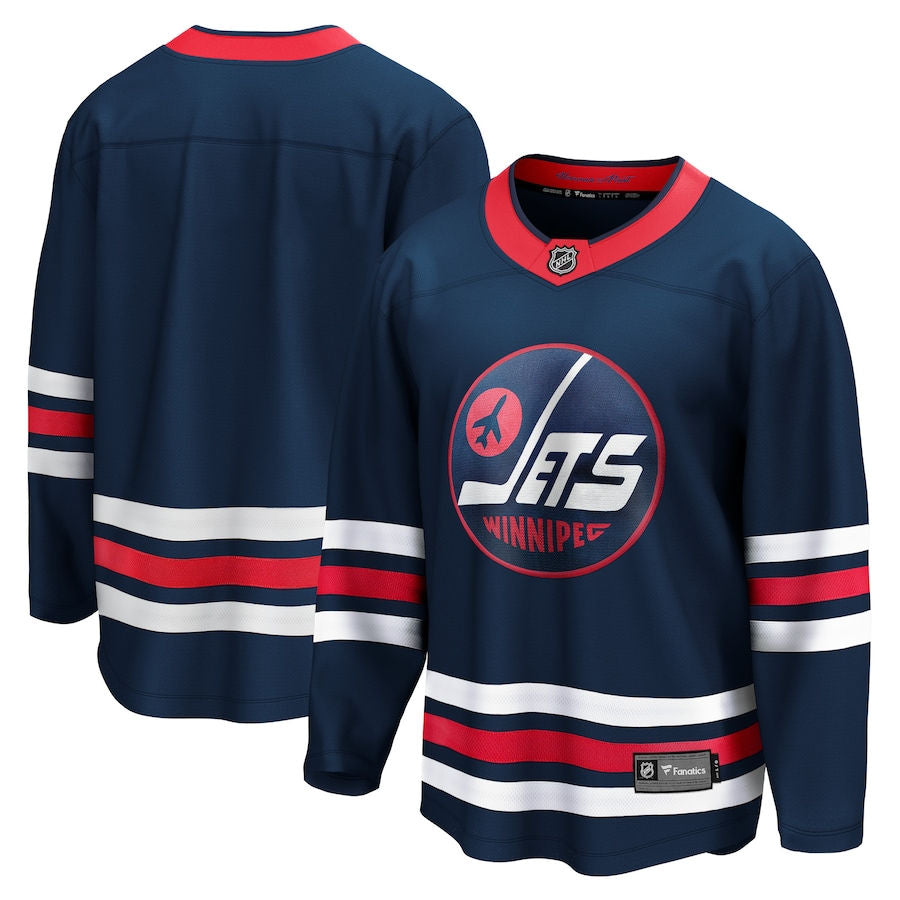 Men's Winnipeg Jets Fanatics Branded White - Special Edition 2.0 Breakaway  Blank Jersey