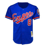 Men's Montreal Expos Gary Carter Mitchel & Ness Batting Practice Jersey