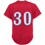 Expos de Montréal Tim Raines Mitchell & Ness Chandail d'entraînement - rouge