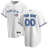Men's Toronto Blue Jays Nike White Replica Customized Jersey