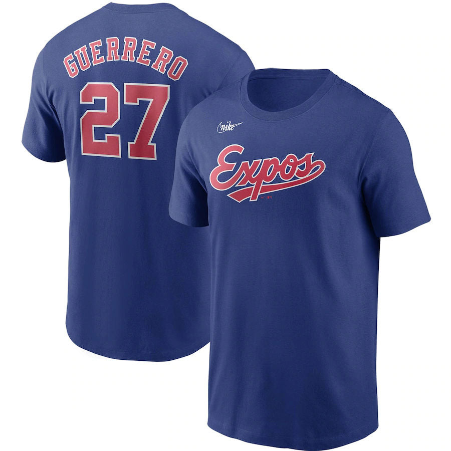 Montreal Expos MLB Cooperstown Team Color Ringer T-Shirt