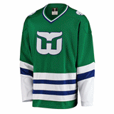 Chandail personnalisé Whalers d'Hartford Premier Breakaway Fanatics - vert