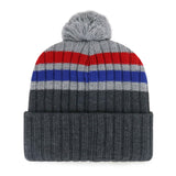 Montreal Expos MLB '47 Stack Patch Cuff Pom Knit Hat