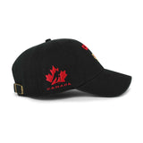 Casquette noire Équipe Canada '47 Brand Sure Shot Clean Up - Ajustable