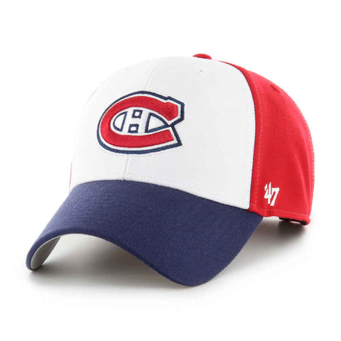 Casquette tricolore de la marque '47 des Canadiens de Montréal