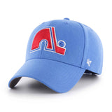 Nordiques de Québec Casquette MVP Vintage Marque '47 Brand  Royale Ajustable