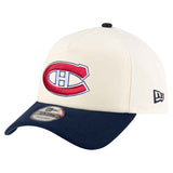 Montreal Canadiens NHL 9FORTY A-Frame 2-tone Hat - Cream - New Era