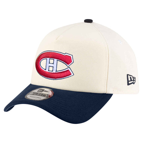 Montreal Canadiens NHL 9FORTY A-Frame 2-tone Hat - Cream - New Era