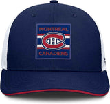 Fanatics Men's Navy Montreal Canadiens Authentic Pro Rink Trucker Snapback Hat