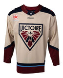 Montreal Victoire PWHL Bauer Unisex Replica Away Jersey - Cream