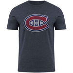 T-shirt bleu vieilli des Canadiens de Montréal pour hommes - Bulletin