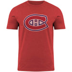 T-shirt rouge vieilli des Canadiens de Montréal pour hommes - Bulletin