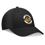 Chicago Blackhawks Fanatics Authentic Pro 2024 Training Camp Flex Hat - Black