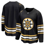 Chandail Bruins de Boston 100e anniversaire noir Premier Breakaway de marque Fanatics