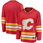 Calgary Flames Fanatics Branded Home Breakaway Jersey - Red - Blank