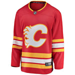 Calgary Flames Fanatics Branded Home Breakaway Jersey - Red - Blank