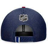 Montreal Canadiens Fanatics 2024 NHL Draft On Stage Trucker Adjustable Hat - Navy