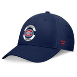 Montreal Canadiens Fanatics Navy Authentic Pro Training Camp Flex Hat