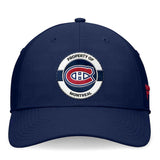 Montreal Canadiens Fanatics Navy Authentic Pro Training Camp Flex Hat