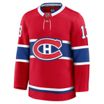 Men's Montreal Canadiens Cole Caufield Fanatics Red Home Premium Player Jersey