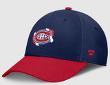 Casquette Canadiens de Montréal Flex Fanatics Bleu Marine/Rouge des pour homme
