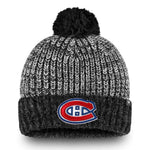 Montreal Canadiens Fanatics Grey Ace Pom Pom Women's Hat