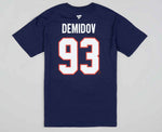 Ivan Demidov Montreal Canadiens Fanatics Player Name & Number - T-Shirt - Navy