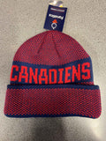 Montreal Canadiens Fanatics Authentic Pro Rink Cuffed Knit Hat
