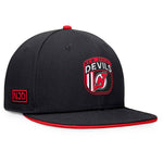 New Jersey Devils Fanatics 2024 NHL Draft Snapback Hat - Black