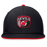 New Jersey Devils Fanatics 2024 NHL Draft Snapback Hat - Black