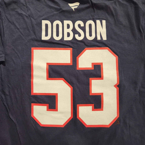 T-shirt Noah Dobson Canadiens de Montréal bleu marine, Fanatics