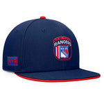 New York Rangers Fanatics 2024 NHL Draft Snapback Hat - Navy